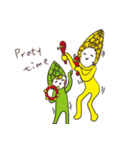 Pen grass and asparagus（個別スタンプ：7）