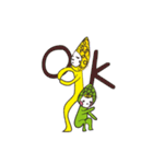 Pen grass and asparagus（個別スタンプ：17）