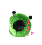 黒ぷーりおん（個別スタンプ：7）