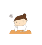 Rough outline family（個別スタンプ：4）