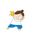 Rough outline family（個別スタンプ：7）