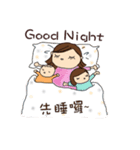 Rough outline family（個別スタンプ：13）