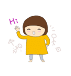 Rough outline family（個別スタンプ：15）