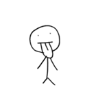 The crazy person（個別スタンプ：8）