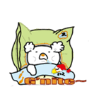 ホッキョクグマとゴズリング氷山の生活-1（個別スタンプ：6）