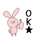 ボルダリングうさぎ（個別スタンプ：6）