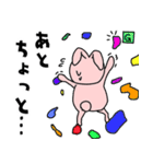 ボルダリングうさぎ（個別スタンプ：34）