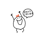 まんまるちゃん！！（個別スタンプ：1）