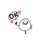 まんまるちゃん！！（個別スタンプ：9）