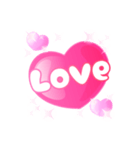 【Love】ハートのラブラブスタンプ（個別スタンプ：19）