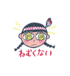 LOCO DD インディアン少女（個別スタンプ：7）