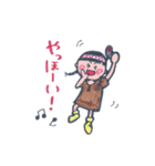 LOCO DD インディアン少女（個別スタンプ：12）