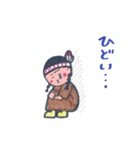 LOCO DD インディアン少女（個別スタンプ：18）