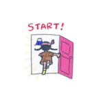 LOCO DD インディアン少女（個別スタンプ：23）