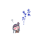 LOCO DD インディアン少女（個別スタンプ：25）