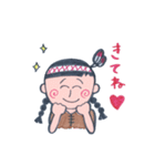LOCO DD インディアン少女（個別スタンプ：28）