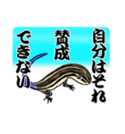 ニホントカゲ好きなスタンプ！（個別スタンプ：34）