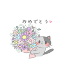 毎日使えるにゃんこスタンプ（個別スタンプ：19）