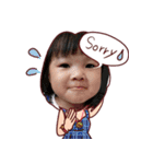 Jhen girl Straightforward conversation（個別スタンプ：34）