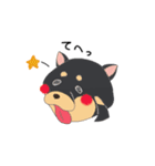 茶柴と黒柴（個別スタンプ：8）