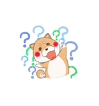 茶柴と黒柴（個別スタンプ：16）