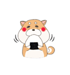 茶柴と黒柴（個別スタンプ：18）