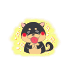 茶柴と黒柴（個別スタンプ：26）