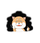 茶柴と黒柴（個別スタンプ：35）