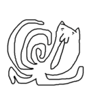 Octopus flower cat（個別スタンプ：7）