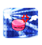 Lovely Macaron Bean Rice Apple（個別スタンプ：2）