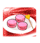 Lovely Macaron Sayaha（個別スタンプ：21）