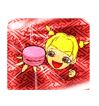 Lovely Macaron Sayaha（個別スタンプ：28）