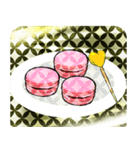 Lovely Macaron Cloisonne（個別スタンプ：21）