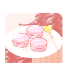 Lovely Macaron Magnolia（個別スタンプ：21）