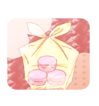 Lovely Macaron Magnolia（個別スタンプ：33）