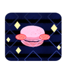 Lovely Macaron Diamonds（個別スタンプ：1）