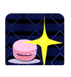 Lovely Macaron Diamonds（個別スタンプ：14）