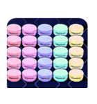 Lovely Macaron Diamonds（個別スタンプ：25）