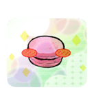 Lovely macaron fantasy ring（個別スタンプ：1）