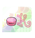 Lovely macaron fantasy ring（個別スタンプ：6）