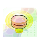 Lovely macaron fantasy ring（個別スタンプ：15）