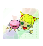 Lovely macaron fantasy ring（個別スタンプ：28）