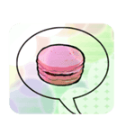 Lovely macaron fantasy ring（個別スタンプ：38）