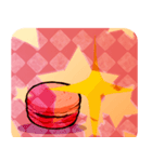 Lovely Macaron Panky Star（個別スタンプ：14）