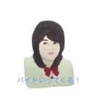 使いやすい自画像（個別スタンプ：2）