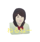 使いやすい自画像（個別スタンプ：3）