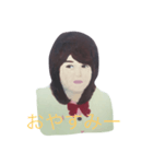 使いやすい自画像（個別スタンプ：5）