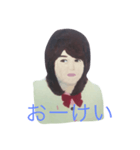 使いやすい自画像（個別スタンプ：9）