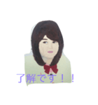 使いやすい自画像（個別スタンプ：13）