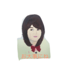 使いやすい自画像（個別スタンプ：14）